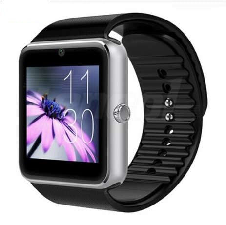SMARTWATCH GT08 Black, SIM, BLUETOOTH, Capacitive touchscreen 1.54, Procesor Dual-Core 1.2GHz, 128MB RAM