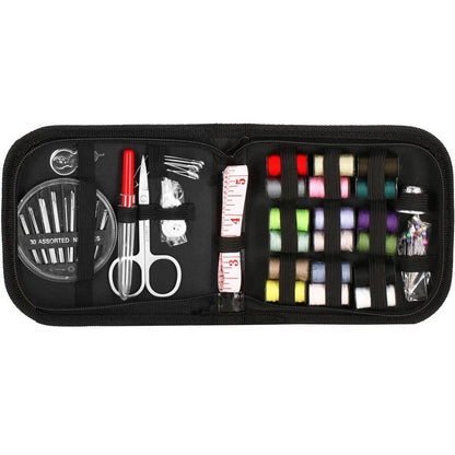 Trusa de croitorie, ace cusut, papiote diverse culori, foarfeca si accesorii, 70 piese, Springos