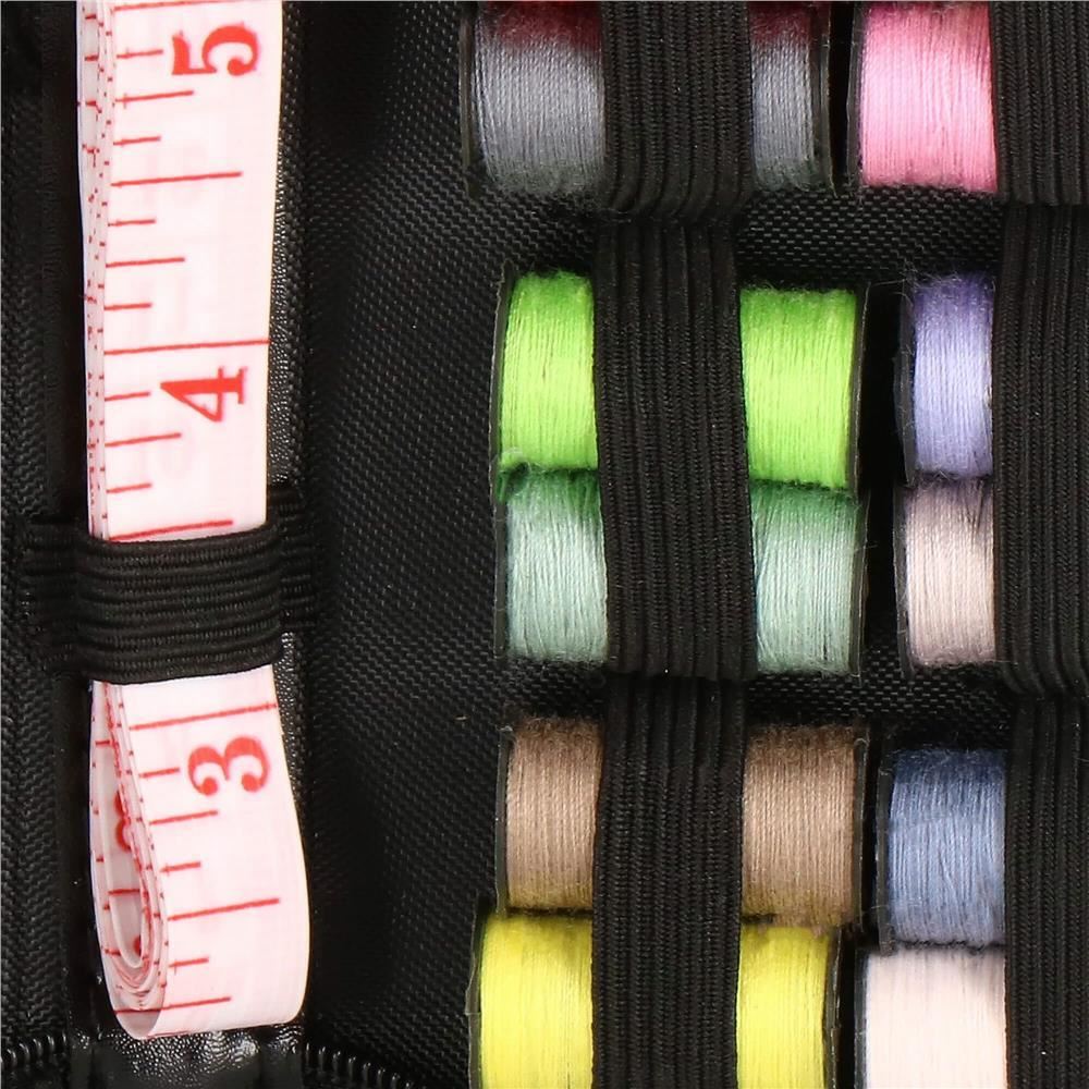 Trusa de croitorie, ace cusut, papiote diverse culori, foarfeca si accesorii, 70 piese, Springos