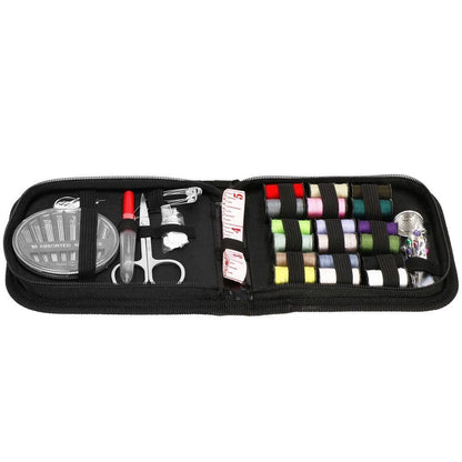 Trusa de croitorie, ace cusut, papiote diverse culori, foarfeca si accesorii, 70 piese, Springos