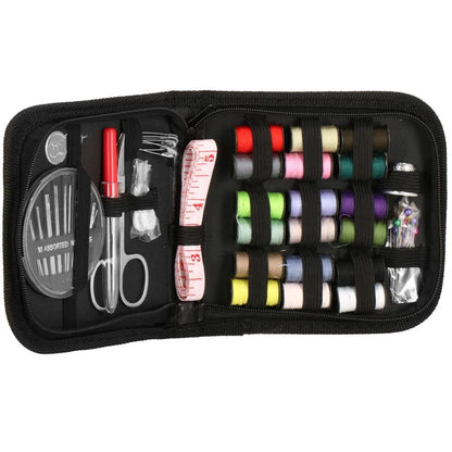 Trusa de croitorie, ace cusut, papiote diverse culori, foarfeca si accesorii, 70 piese, Springos