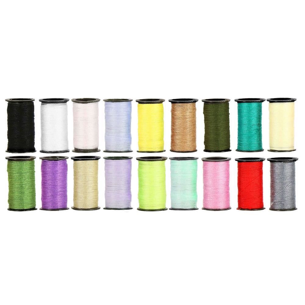 Trusa de croitorie, ace cusut, papiote diverse culori, foarfeca si accesorii, 70 piese, Springos