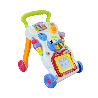 Premergator Copii cu Centru de Activitati Muzical, Alb