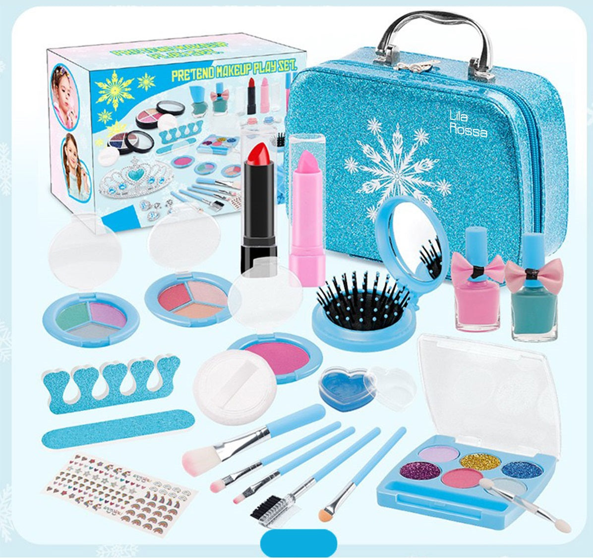 Trusa beauty makeup si unghii, copii de peste 6 ani