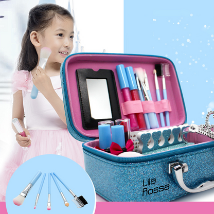 Trusa beauty makeup copii si unghii, machiaj printesa