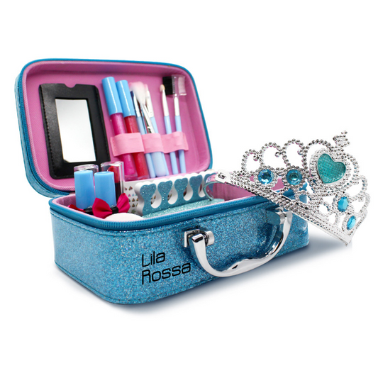 Trusa beauty makeup copii si unghii, machiaj printesa