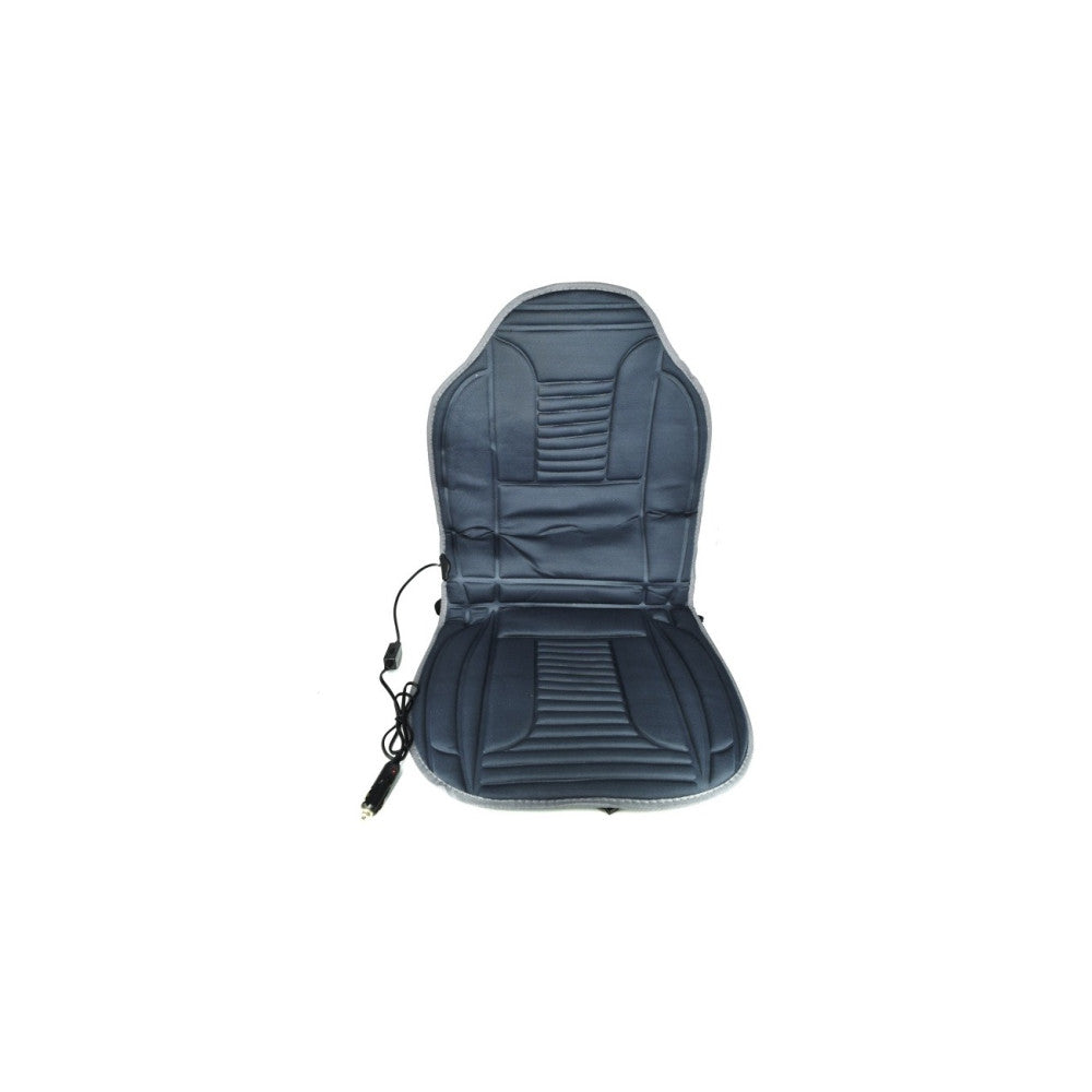 Husa Scaun cu Incalzire idealSTORE, Tensiune alimentare 12V la bricheta masinii, Asigura un confort si o buna aerisire a spatelui