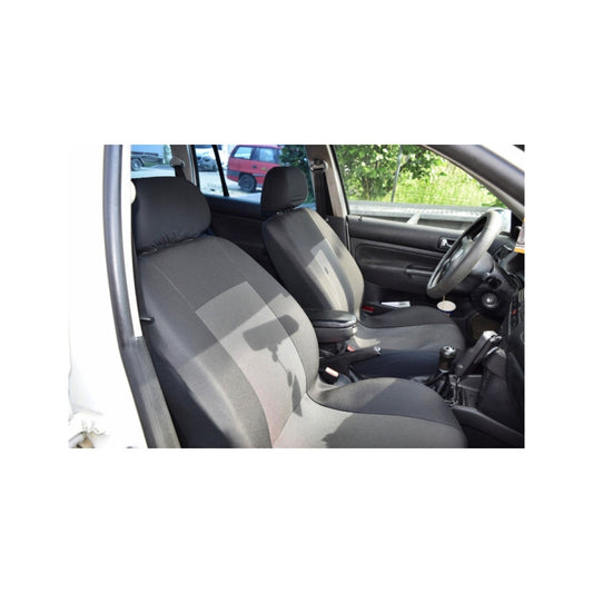 Huse Scaun 1+1 Universale idealSTORE, Confort, Rezistente in Timp, Anti-alunecare, Respirabil, Culoare GRI