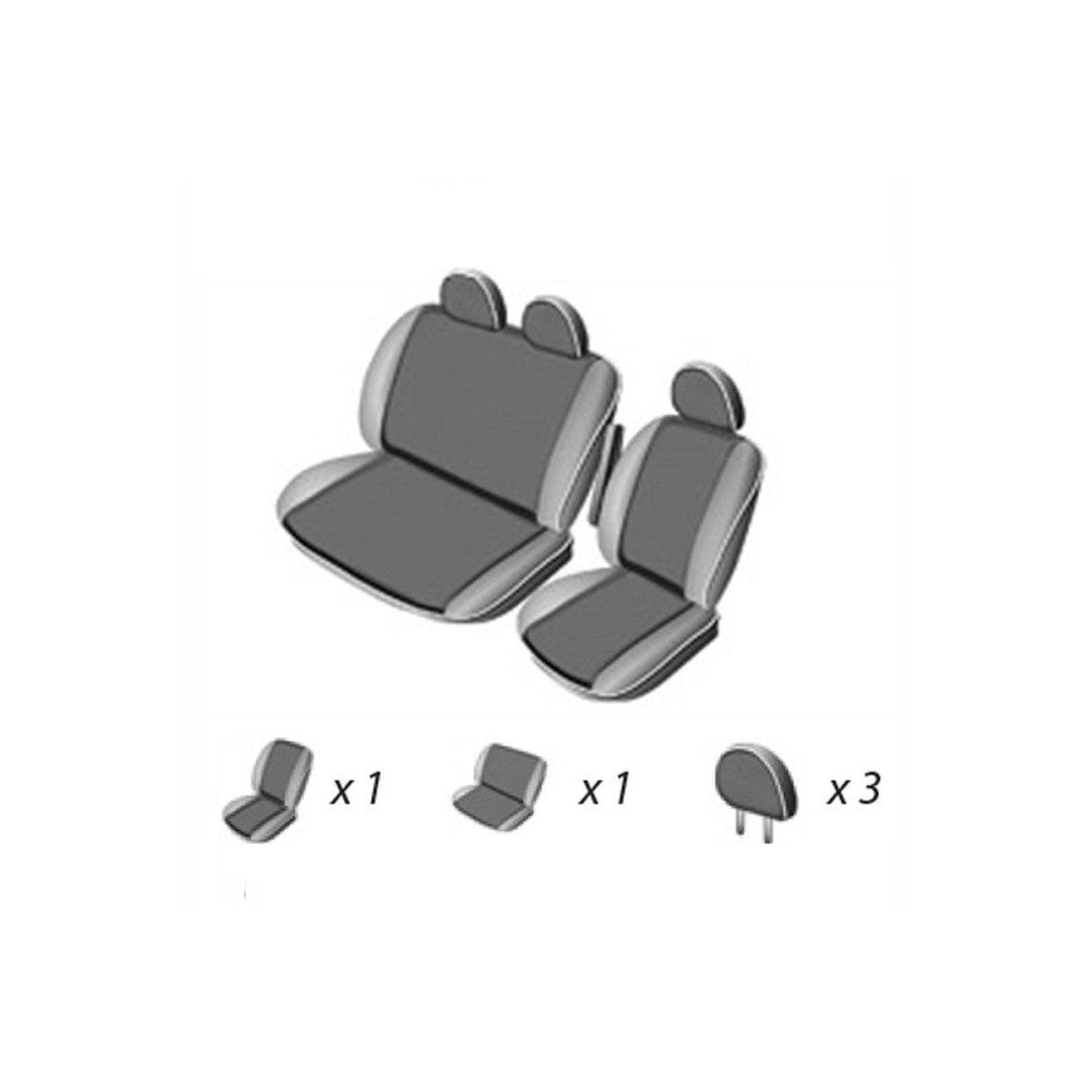 Huse Scaun 2+1 Universale idealSTORE, Confort, Rezistente in Timp, Anti-alunecare, Respirabil