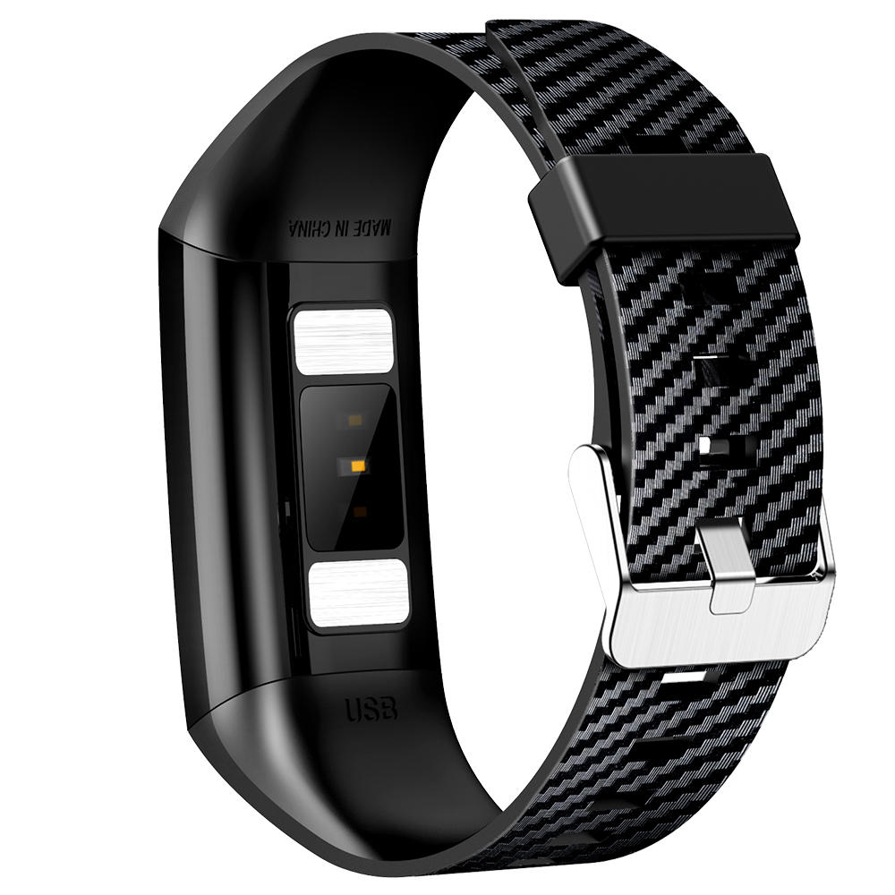 Smartwatch si bratara fitness Diamond 58, Monitorizare fitness, Ritm Cardiac, Respiratie, Pasi, Monitorizare Somn, Monitorizare EKG, multiple programe pentru monitorizarea sportului, Silicon Neagra