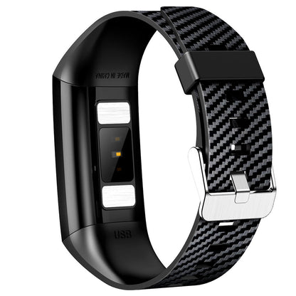 Smartwatch si bratara fitness Diamond 58, Monitorizare fitness, Ritm Cardiac, Respiratie, Pasi, Monitorizare Somn, Monitorizare EKG, multiple programe pentru monitorizarea sportului, Silicon Neagra