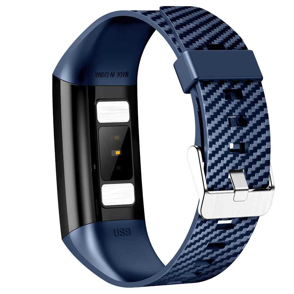 Smartwatch si bratara fitness Diamond 58, Monitorizare fitness, Ritm Cardiac, Respiratie, Pasi, Monitorizare Somn, Monitorizare EKG, multiple programe pentru monitorizarea sportului, Albastru