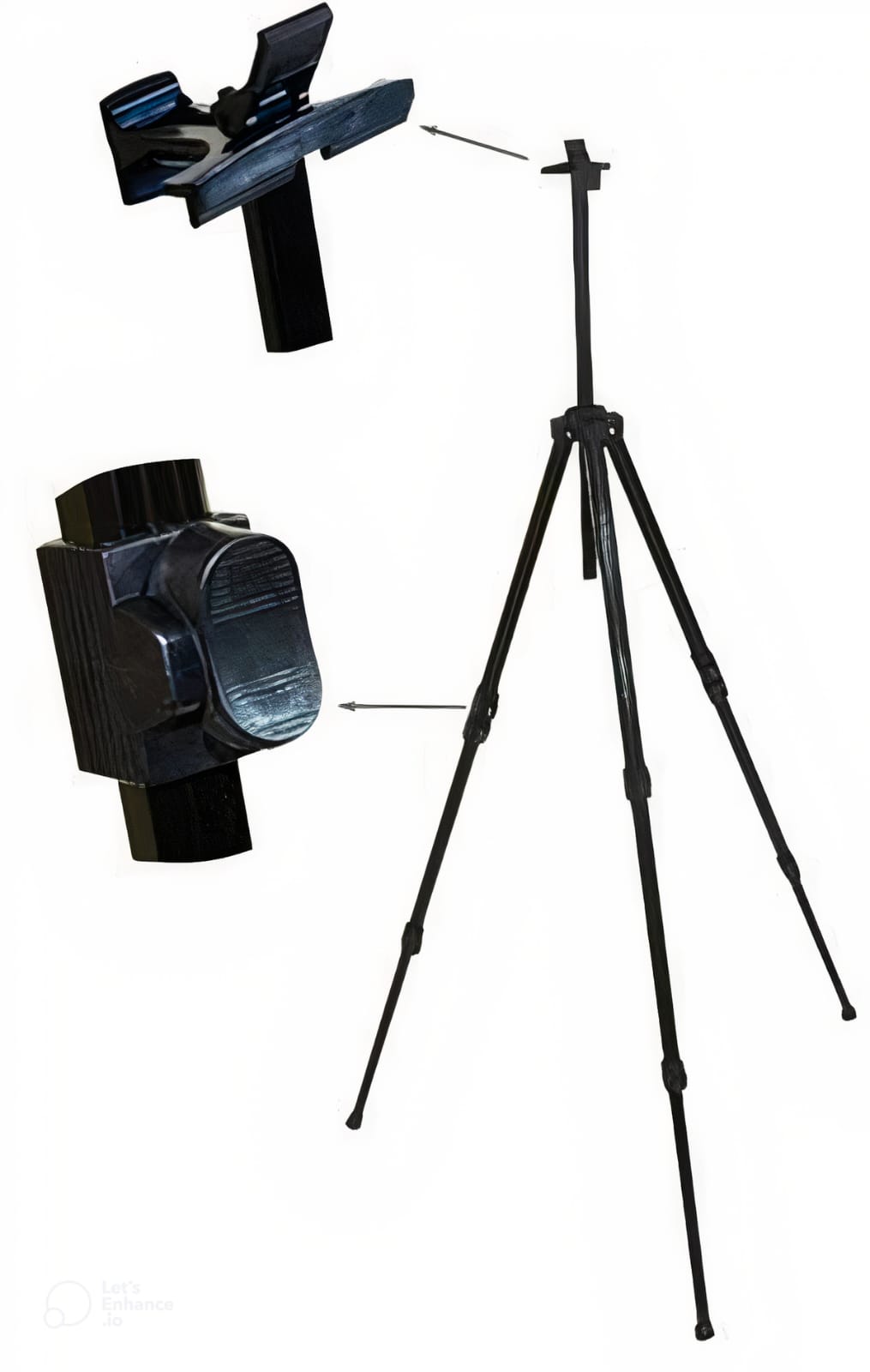 Sevalet Profesional The Art Of Beauty idealSTORE, Picioare reglabile si Antiderapante in 3 segmente, Structura Metalica, Inaltime ajustabila 93-170 cm, Husa Transport Inclusa