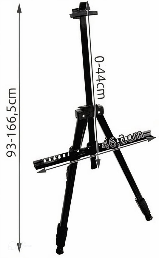 Sevalet Profesional The Art Of Beauty idealSTORE, Picioare reglabile si Antiderapante in 3 segmente, Structura Metalica, Inaltime ajustabila 93-170 cm, Husa Transport Inclusa