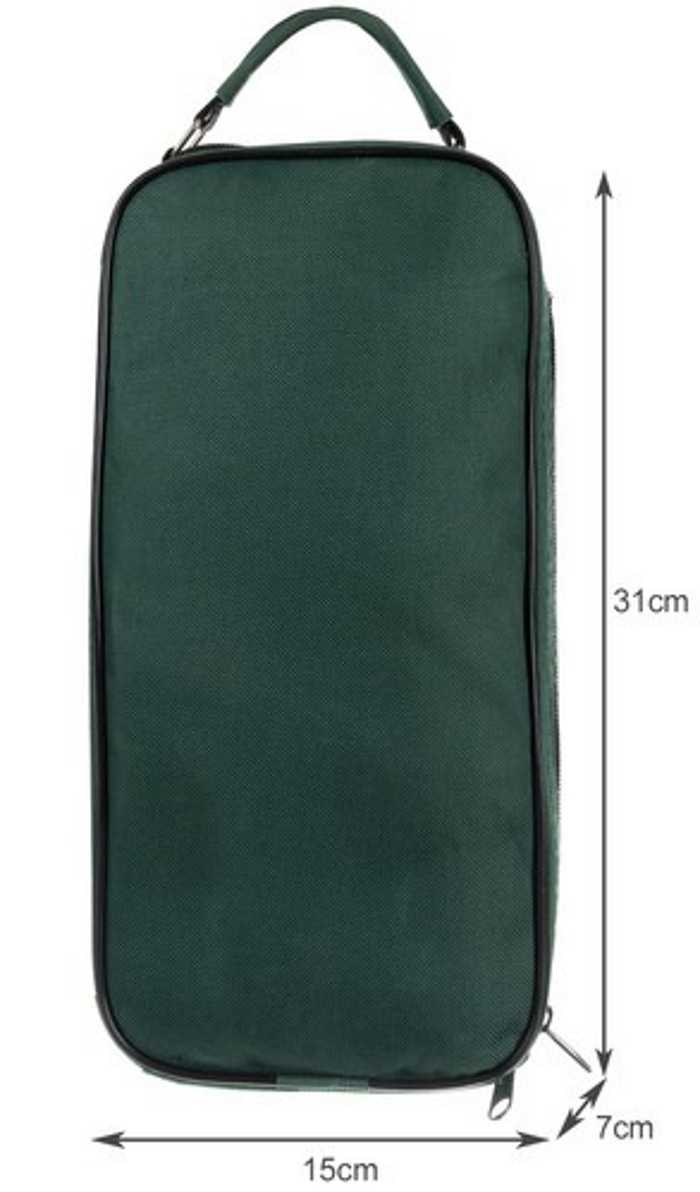 Joc Interactiv Boules idealStore, 8 Bile Cromate, 1 Minge de Referinta din Lemn, Sfoara Pentru Masurarea Distantei, Husa cu Fermoar si Maner, Pentru Toate Varstele