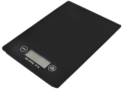 Cantar Electronic de Bucatarie idealSTORE, Dimensiuni 23 x 2 x 16 cm, Afisaj LCD mare, Oprire Automata, Piciaore din Cauciuc, Asigura stabilitate si nu se zgarie, Suprafata de sticla 4 mm, Rezistent la deteriorare si usor de curatat