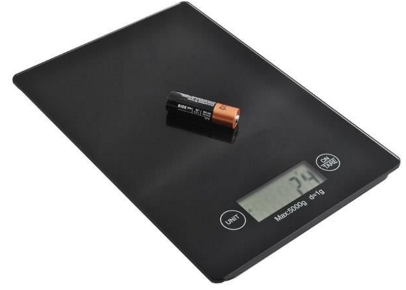 Cantar Electronic de Bucatarie idealSTORE, Dimensiuni 23 x 2 x 16 cm, Afisaj LCD mare, Oprire Automata, Piciaore din Cauciuc, Asigura stabilitate si nu se zgarie, Suprafata de sticla 4 mm, Rezistent la deteriorare si usor de curatat