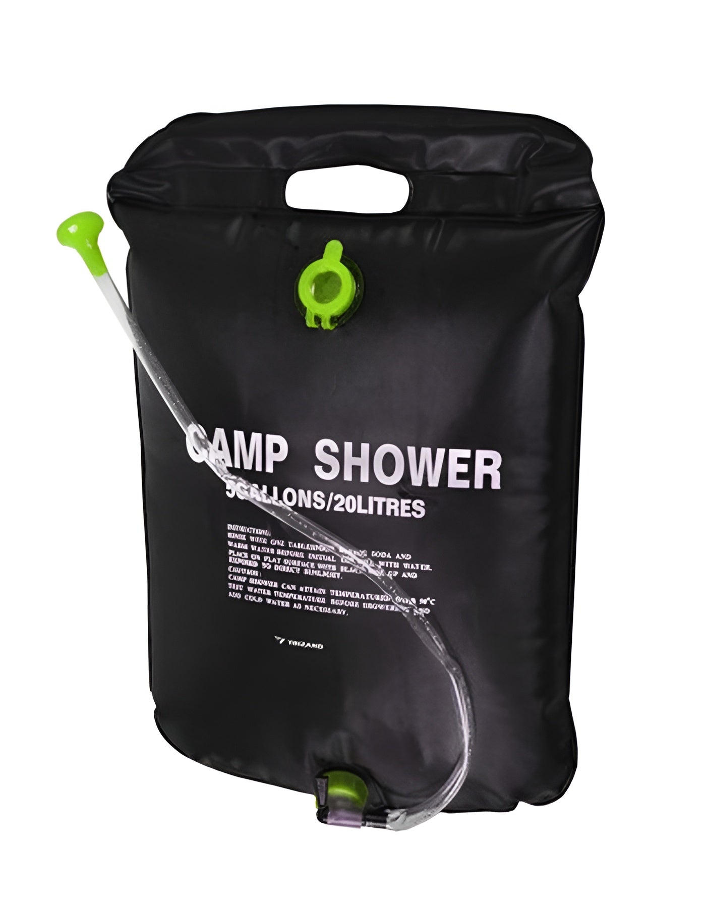 Dus mobil Turist Shower IdealStore, Capacitate 20L, Dimensiune 60 x 40 cm, Ideal pentru drumetii, excursii, Furtun cu cap de dus inclus