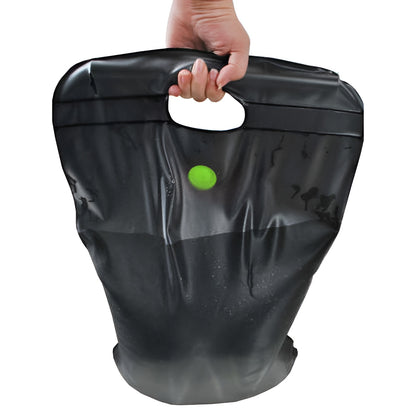 Dus mobil Turist Shower IdealStore, Capacitate 20L, Dimensiune 60 x 40 cm, Ideal pentru drumetii, excursii, Furtun cu cap de dus inclus