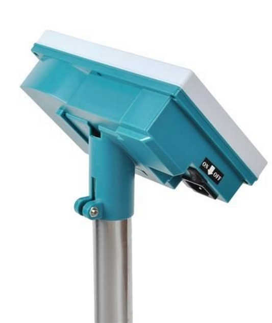 Cantar Electronic idealSTORE, DISPLAY LCD Iluminat, Dimensiuni 65 x 30 x 40 cm, Picioare Reglabile, Material Otel Inoxidabil, Rezistent la Socuri, Luminozitatea Cifrelor Reglabila, Include Baterie Incorporata, Sarcina 100 KG