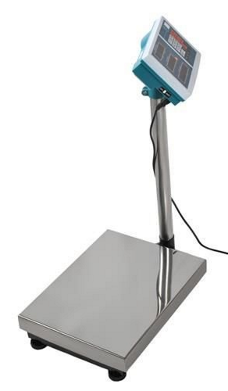 Cantar Electronic idealSTORE, DISPLAY LCD Iluminat, Dimensiuni 65 x 30 x 40 cm, Picioare Reglabile, Material Otel Inoxidabil, Rezistent la Socuri, Luminozitatea Cifrelor Reglabila, Include Baterie Incorporata, Sarcina 100 KG