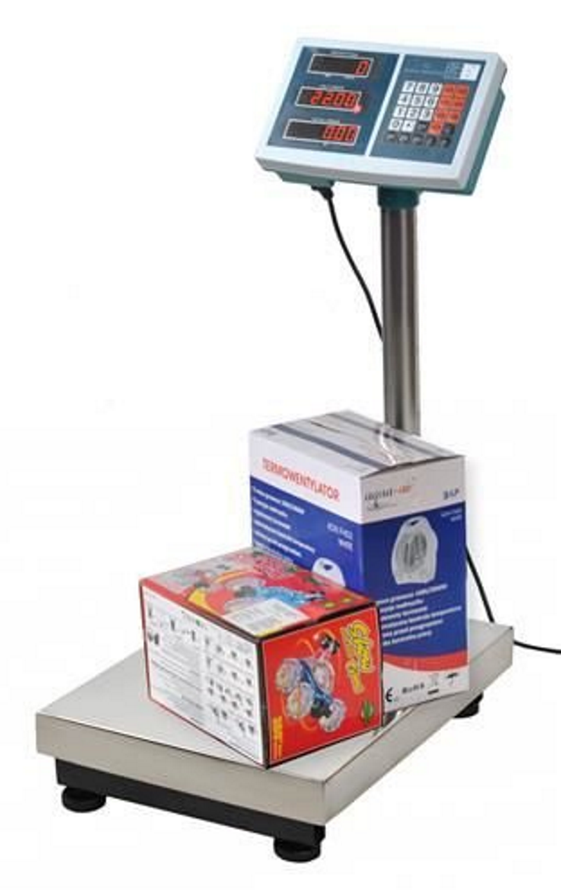 Cantar Electronic idealSTORE, DISPLAY LCD Iluminat, Dimensiuni 65 x 30 x 40 cm, Picioare Reglabile, Material Otel Inoxidabil, Rezistent la Socuri, Luminozitatea Cifrelor Reglabila, Include Baterie Incorporata, Sarcina 100 KG