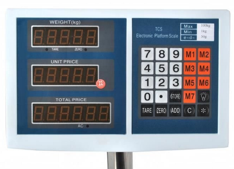 Cantar Electronic idealSTORE, DISPLAY LCD Iluminat, Dimensiuni 65 x 30 x 40 cm, Picioare Reglabile, Material Otel Inoxidabil, Rezistent la Socuri, Luminozitatea Cifrelor Reglabila, Include Baterie Incorporata, Sarcina 100 KG