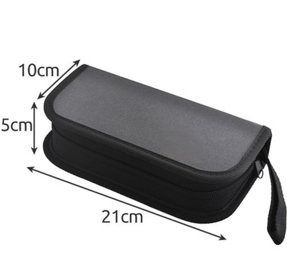 Trusa de scule idealSTORE pentru repararea ceasului, Include 13 piese, Fiecare are propria functie, Otel Inoxidabil-Plastic, Husa transport inclusa