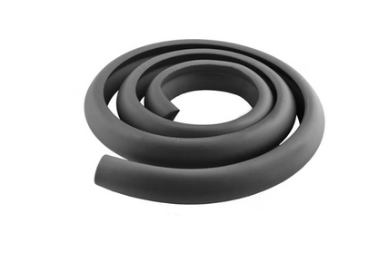 Banda Protectie Colturi si Margini Mobila pentru Copii, idealSTORE Lungime 2m, Grosime 11mm, Latime 3cm, Lungime banda adeziva 4,1m, Siguranta copii, Spuma alba, impermeabila si flexibila, Culoare Negru