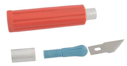 Set Cutite de Modelat idealSTORE, Include 3 Manere diferite, 13 lame de diferite marimi si forme, Ambalat in cutie cu banda magnetica, Perfect pentru Decoupage sau Lucrari delicate de modelare