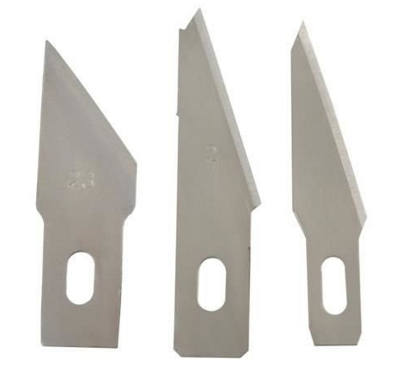 Set Cutite de Modelat idealSTORE, Include 3 Manere diferite, 13 lame de diferite marimi si forme, Ambalat in cutie cu banda magnetica, Perfect pentru Decoupage sau Lucrari delicate de modelare