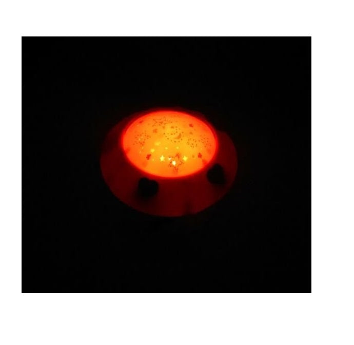 Lampa de veghe cu proiector idealSTORE Baby Dreams, Dimensiuni 16.5 x 15cm, Functie de detectare a vocii, Capacitatea de a schimba volumul, Include 12 melodii, Stimuleaza dezvoltarea abilitatilor si imbunatateste calitatea somnului