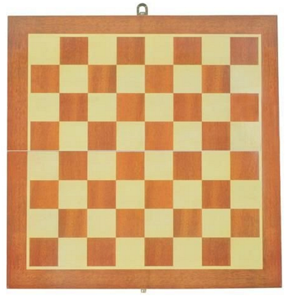 Tabla de Sah din Lemn Natural idealSTORE, Dimensiuni 28 x 28 cm, Elegant, Rezistent, Ajuta la Dezvoltarea Imbunatatitii Memoriei, Capacitatea Gandirii Logice