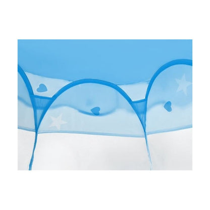 Cort de joaca pentru copii IDL Splash Bubble ce garanteaza ore intregi de distractie, Usor de asamblat, Fabricat din material sintectic si durabil, Culoare-Albastru