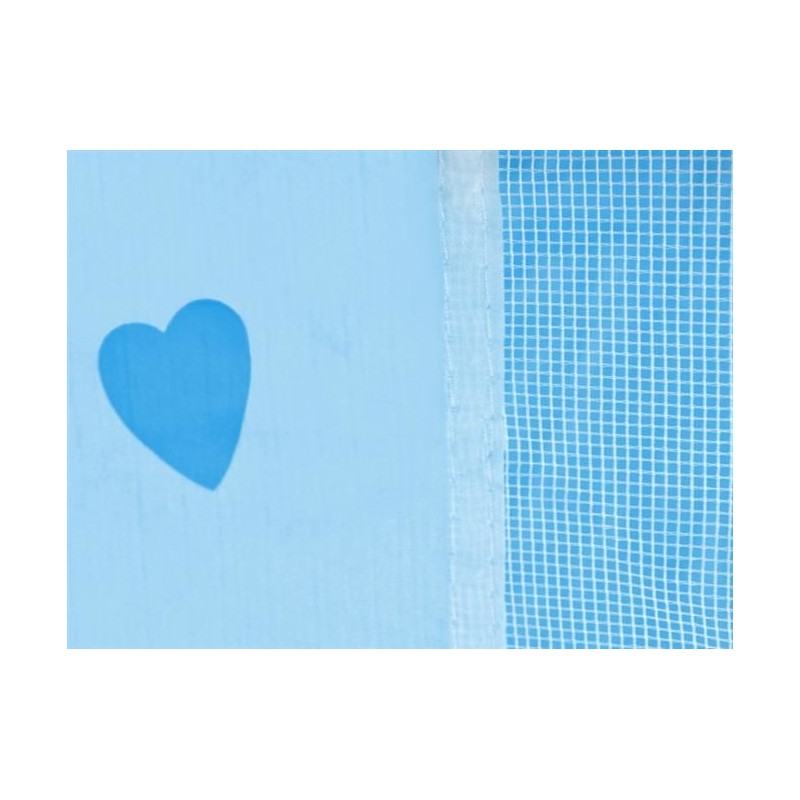 Cort de joaca pentru copii IDL Splash Bubble ce garanteaza ore intregi de distractie, Usor de asamblat, Fabricat din material sintectic si durabil, Culoare-Albastru