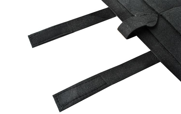 Organizator Multifunctional pentru Scaun Auto idealSTORE, Include 7 Buzunare de Diferite Dimensiuni, Ideal pentru Suport Tableta, Telefon, Servetele, Bauturi, Jucarii, Compatibil cu Orice Masina, Material Pasla