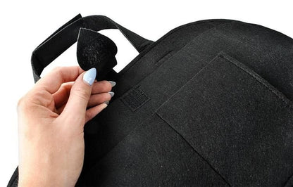 Organizator Multifunctional pentru Scaun Auto idealSTORE, Include 7 Buzunare de Diferite Dimensiuni, Ideal pentru Suport Tableta, Telefon, Servetele, Bauturi, Jucarii, Compatibil cu Orice Masina, Material Pasla