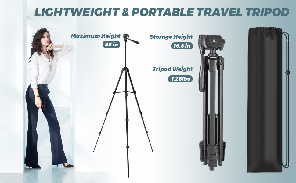 Trepied Telescopic Multifunctional 4 in 1 idealSTORE, Pentru Telefon, Camera Foto, Include Telecomanda Bluetooth Compatibila cu IOS si Android, Inaltime Ajustabila, Picioare Flexibile, Husa Impermeabila, Varf Rotativ la 360,  Ideal pentru fotografii