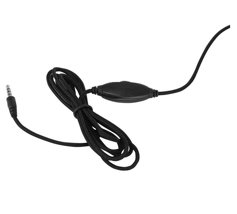 Casti gaming cu Microfon idealSTORE BLACK xSOFT RADER, Dimensiuni 17 x 20 cm, Design semi-deschis ce va reduce sunetul din jur, Microfon incorporat, Volum reglabil, Confectionate din piele ecologica, Negru-Rosu