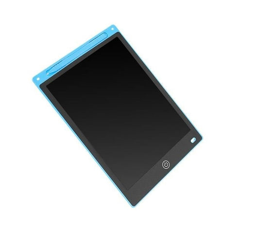 Tableta Grafica XL pentru Desen si Scris idealSTORE, Dimensiuni 17.2 x 0.6 x 25 cm, Ecran de 10 inch, Incurajeaza jocul creativ prin diversificare, Negru-Albastru