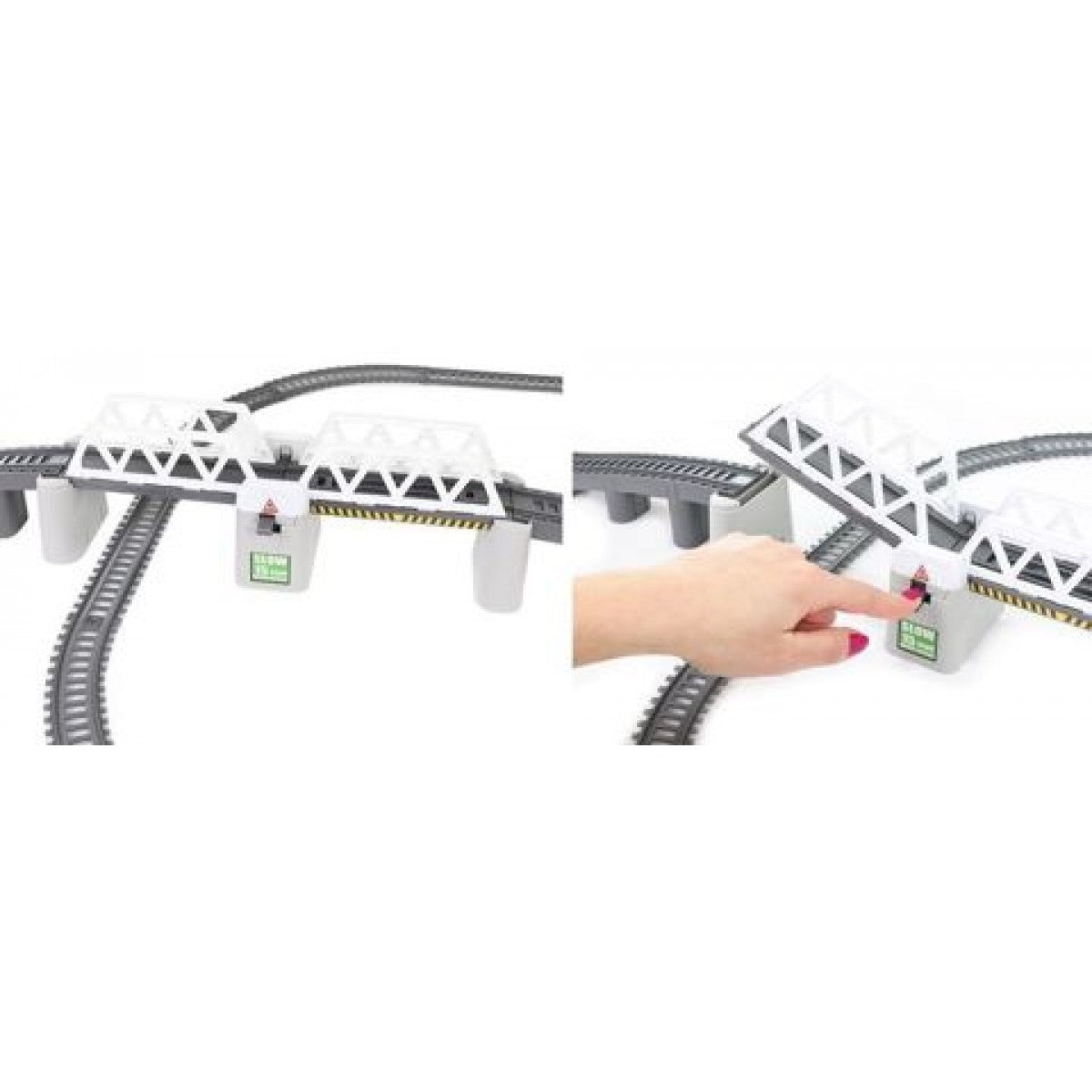 Circuit electric TRAIN TOY IdealStore- Dimnsiune 9 m Include 5 cladiri, pod cu tuneluri, 43 piese cale ferata, 19 accesorii, locomotiva si 4 vagoane pentru calatori, Jucaria stimuleaza imaginatia si face copilul creativ