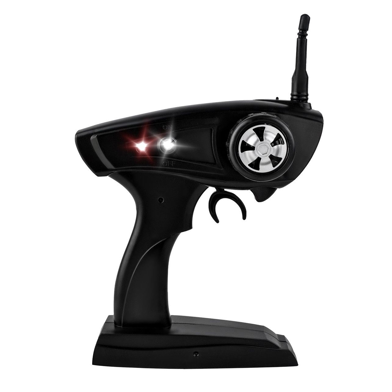 Masinuta cu Telecomanda si Suspensii OFFROAD Racing SPORT, Dimensiune 35 x 22 x 14 cm, Scara 1:16, Reglarea directiei rotilor, 4 amortizoare si un motor puternic permit depasirea pantei pana la 45, Viteza maxima 30 km/h, Negru-Portocaliu