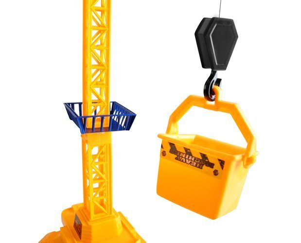 Macara interactiva cu telecomanda idealSTORE, Dimensiuni 63.5 x 27 x 39 cm, Echipata cu patru brate ce asigura stabilitatea in timpul utilizarii, Ajuta la dezvoltarea abilitatilor manuale