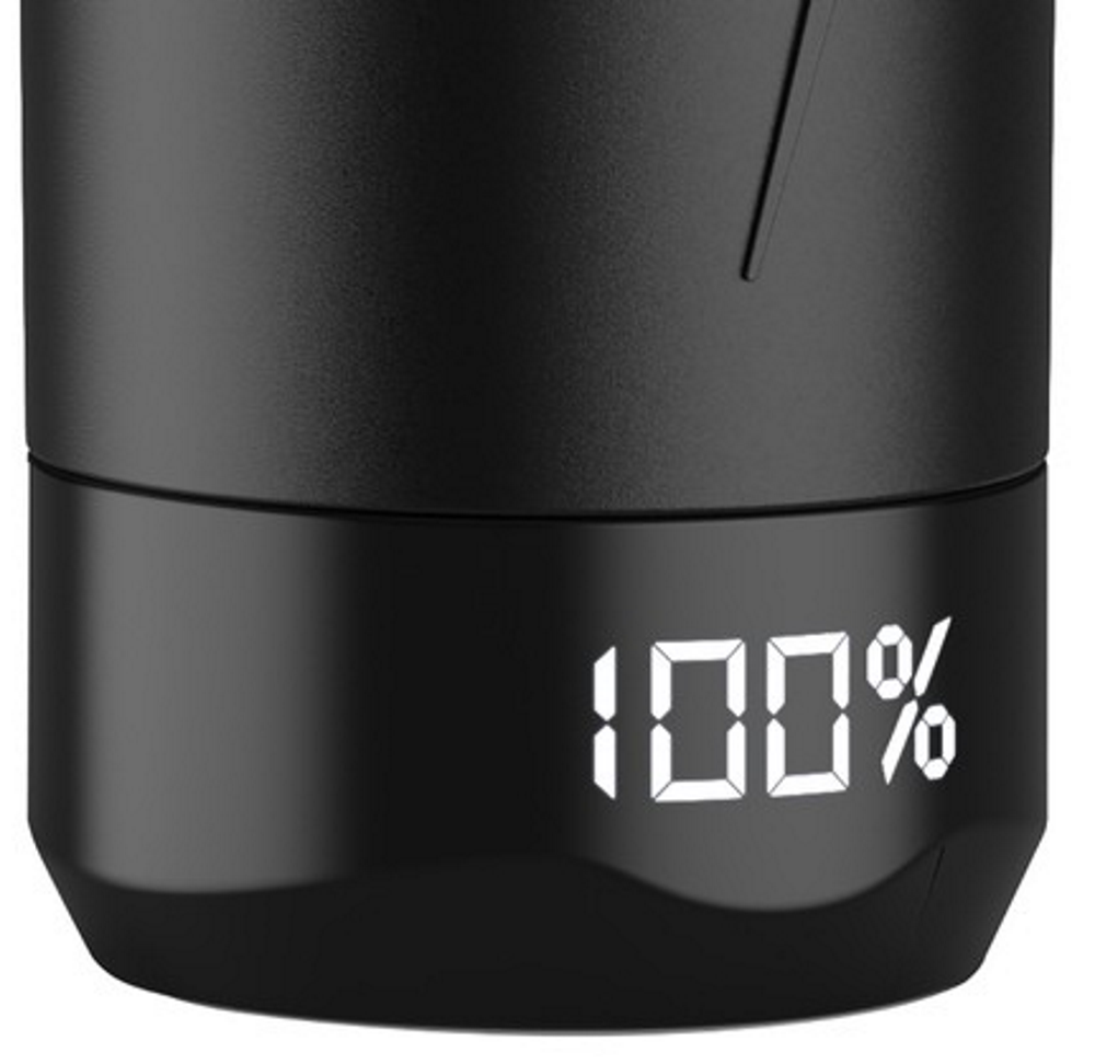 Aparat de Masaj tip Pistol Relax Feet idealSTORE, Ecran Tactil, Autonomie 6 Ore, 10 Capete Inlocuibile Pana la 30 de Niveluri de Intensitate a Masajului, Design Ergonomic, Ajuta la Relaxarea Muschilor, Include Geanta pentru Transport