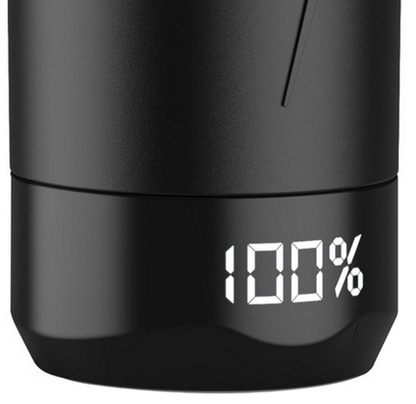 Aparat de Masaj tip Pistol Relax Feet idealSTORE, Ecran Tactil, Autonomie 6 Ore, 10 Capete Inlocuibile Pana la 30 de Niveluri de Intensitate a Masajului, Design Ergonomic, Ajuta la Relaxarea Muschilor, Include Geanta pentru Transport