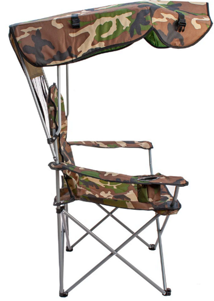 Scaun de Pescuit Pliabil Panama idealSTORE, Dimensiuni 92 x 130 cm, Baldachin impotriva soarelui, Suport pentru cana, Robust-Durabil, Husa pentru transport, Sarcina maxima 120 Kg