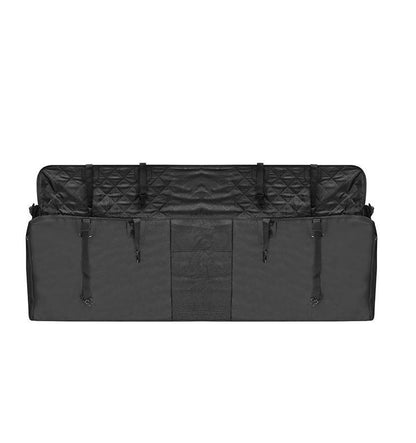 Husa auto idealSTORE profesionala de protectie animale, Dimensiuni 128 x 138 cm, Usor de curatat, Impermeabil, Material cauciuc antiderapant, Ajuta la mentinerea scaunelor curate, Culoare Negru