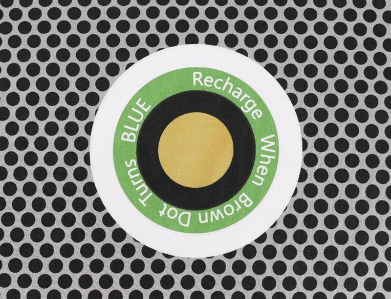 Dezumidificator Auto idealSTORE, Dimensiuni 20 x 4 x 15 cm, Material Silicagel, Retine umezeala ca un magnet, Indicator de Umiditate, Perfect pentru Masina, Dulap, Barca si oriunde este aerul umed