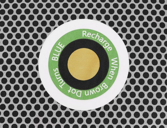 Dezumidificator Auto idealSTORE, Dimensiuni 20 x 4 x 15 cm, Material Silicagel, Retine umezeala ca un magnet, Indicator de Umiditate, Perfect pentru Masina, Dulap, Barca si oriunde este aerul umed