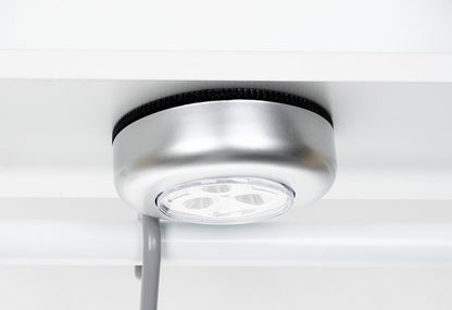 Bucatarie de lemn idealSTORE Chef's Delight, Echipata cu chiuveta, Plita cu inductie si aparat de gheata, Confectionata din lemn de inalta calitate, Dotata cu o lampa functionala si cu o multitudine de ustensile si accesorii